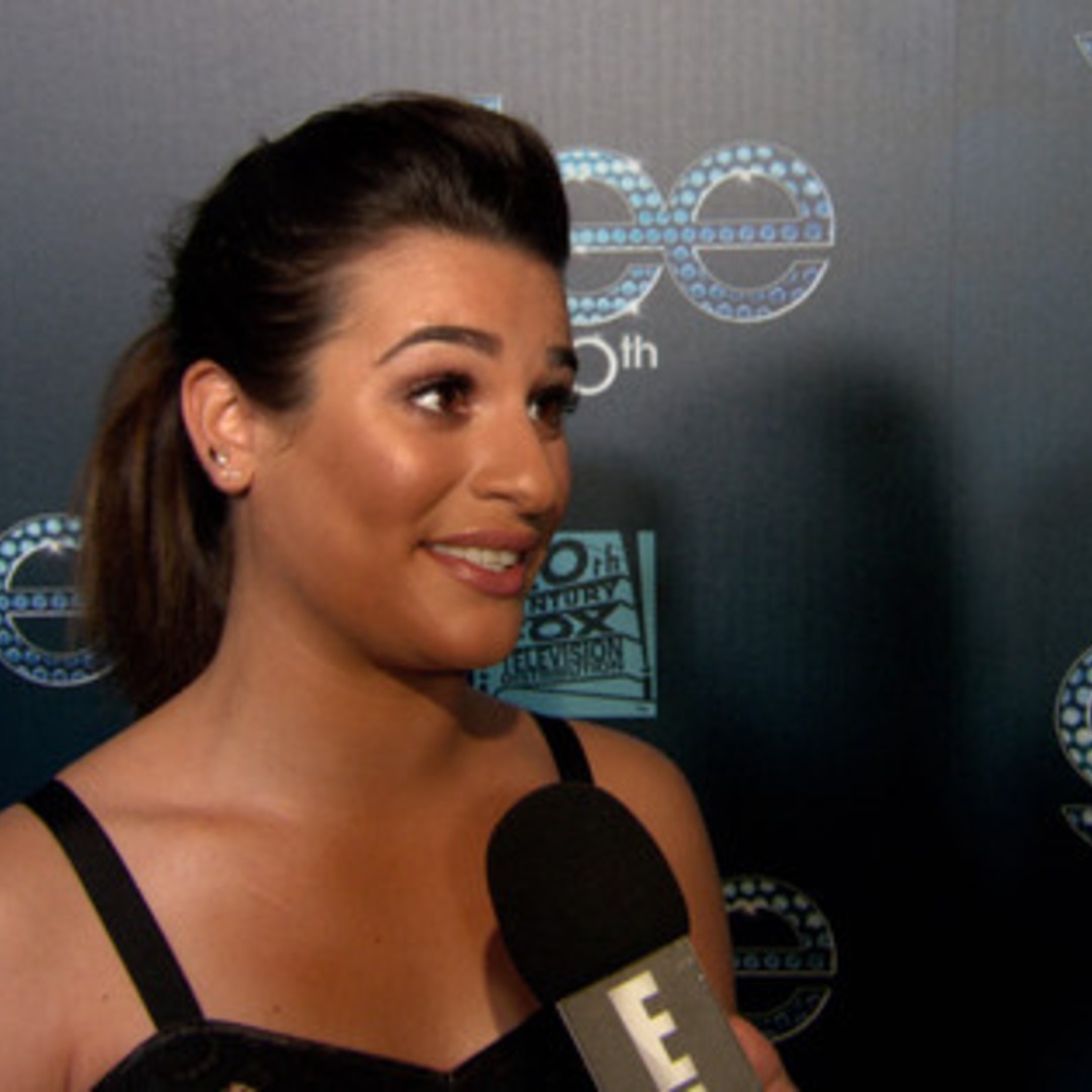 Lea Michele Looks Back at "Glee" Fashion - E! Online